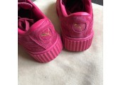 Кроссовки Puma Suede Creeper x Rihanna Bordo - Фото 9