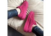 Кроссовки Puma Suede Creeper x Rihanna Bordo - Фото 6
