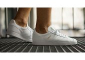 Кроссовки Adidas Gazelle Leather Trainers White - Фото 5