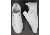Кроссовки Adidas Gazelle Leather Trainers White - Фото 2
