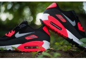 Кроссовки Nike Air Max 90 Black/Red - Фото 5