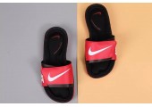 Шлепанцы Nike Comfort Black/Red - Фото 3