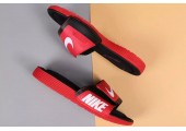 Шлепанцы Nike Comfort Black/Red - Фото 2