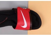 Шлепанцы Nike Comfort Black/Red - Фото 6