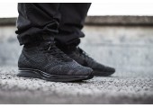 Кроссовки Nike Flyknit Racer Midnight - Фото 6