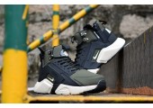 Кроссовки Nike Huarache X Acronym City MID Leather Haki/Black - Фото 5