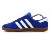Кроссовки Adidas Originals Hamburg Deep Blue - Фото 1