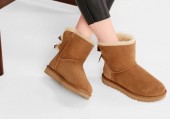 UGG MINI BAILEY BOW II BOOT CHESTNUT - Фото 7