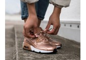 Кроссовки Nike Air Max 90 SE Leather GS Metalic Red Bronze - Фото 3