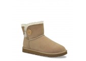 UGG Bailey Button Mini Sand - Фото 2