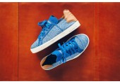 Кроссовки-кеды Pharrell Williams x Adidas Elastic Lace Blue/Cream - Фото 1