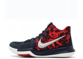 Баскетбольные кроссовки Nike Kyrie 3 Samurai Red/Black/Multi - Фото 1