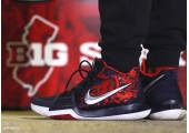 Баскетбольные кроссовки Nike Kyrie 3 Samurai Red/Black/Multi - Фото 2