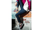 Кроссовки Asics Mexico Winter Grey/Red С МЕХОМ - Фото 4