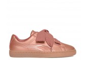 Кроссовки Puma Basket Heart Pastel Pink - Фото 1