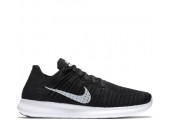 Кроссовки Nike Free Run Flyknit Black Wind - Фото 1