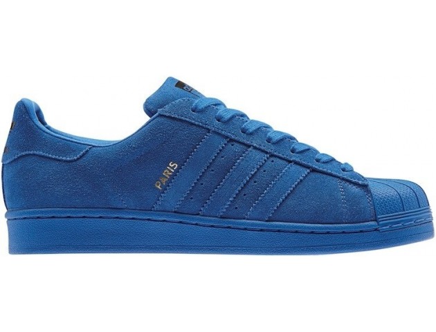Кроссовки Adidas Superstar 80s City Series Paris Blue