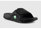 Шлепанцы Air Jordan Hydro 13 All Black - Фото 2