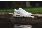 Кроссовки Nike Air Max 90 Leather All White - Фото 7
