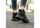 Кроссовки Nike Huarache X Acronym City MID Leather All Black С МЕХОМ - Фото 10