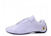 Кроссовки Puma Ferrari Low All White - Фото 1