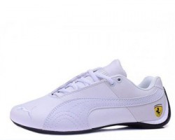 Кроссовки Puma Ferrari Low All White