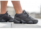 Кроссовки Adidas Yeezy Boost 500 Black - Фото 10
