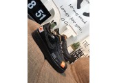 Кроссовки Nike Air Force 1 Low Just Do It Black/White - Фото 4
