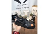 Кроссовки Nike Air Force 1 Low Just Do It Black/White - Фото 9