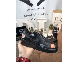 Кроссовки Nike Air Force 1 Low Just Do It Black/White