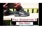 Кроссовки Fila Disruptor II Black/White - Фото 5