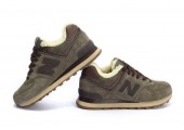 Кроссовки New Balance 574 Winter Haki С МЕХОМ - Фото 4