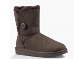 UGG BAILEY BUTTON II BOOT CHOCOLATE - Фото 4