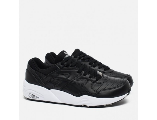 Кроссовки Puma R698 Core Leather Black