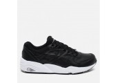 Кроссовки Puma R698 Core Leather Black - Фото 2