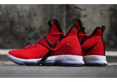 Баскетбольные кроссовки Nike LeBron 14 University Red - Фото 4