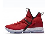 Баскетбольные кроссовки Nike LeBron 14 University Red - Фото 1