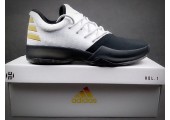 Кроссовки Adidas Harden Vol.1 Black Toe/White - Фото 10