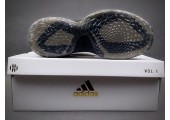 Кроссовки Adidas Harden Vol.1 Black Toe/White - Фото 3