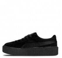 Кроссовки Puma x Rihanna Fenty Suede Creeper Satin Black