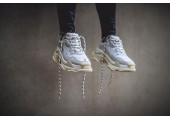 Кроссовки Balenciaga Triple-S White - Фото 10