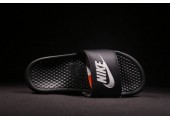 Шлепанцы Nike Classik Black/White - Фото 6
