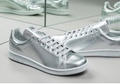 Кроссовки Raf Simons x Adidas Stan Smith Metallic Silver - Фото 2