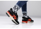 Кроссовки Asics Gel Lyte V City Pack Black/Orange - Фото 2