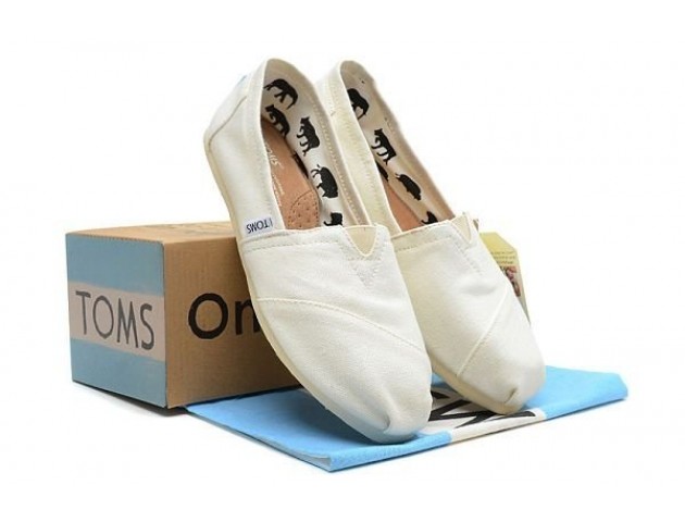 Toms Classic White
