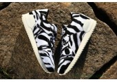 Кроссовки Adidas ZX 700 Remastered Zebra Black/White - Фото 4