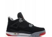 Баскетбольные кроссовки Nike Air Jordan Retro IV Black cement - Фото 1