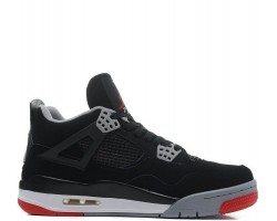 Баскетбольные кроссовки Nike Air Jordan Retro IV Black cement