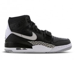 Баскетбольные кроссовки Nike Air Jordan Legacy 312 Black/Elephant Print/White