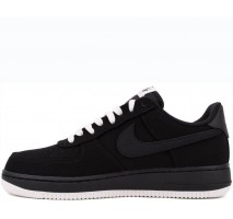 Кроссовки Nike Air Force One 1 Low Black Sail